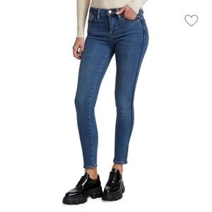 Frame Denim Le One High Rise Skinny Jeans SS Piping Size 25 New with tags!